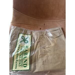 Haband Shorts, Men's Size 44, Tan, New In Package